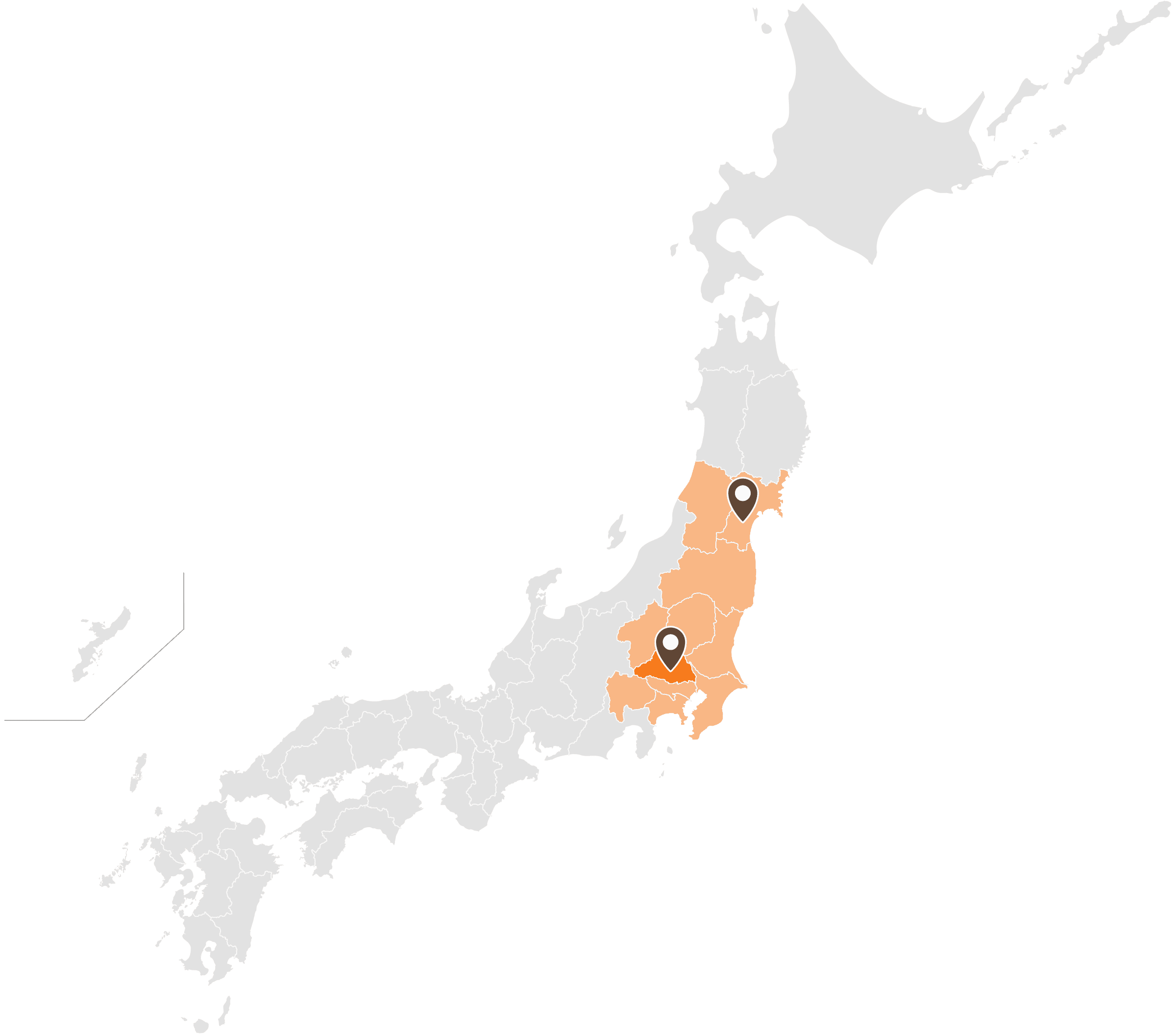 日本地図